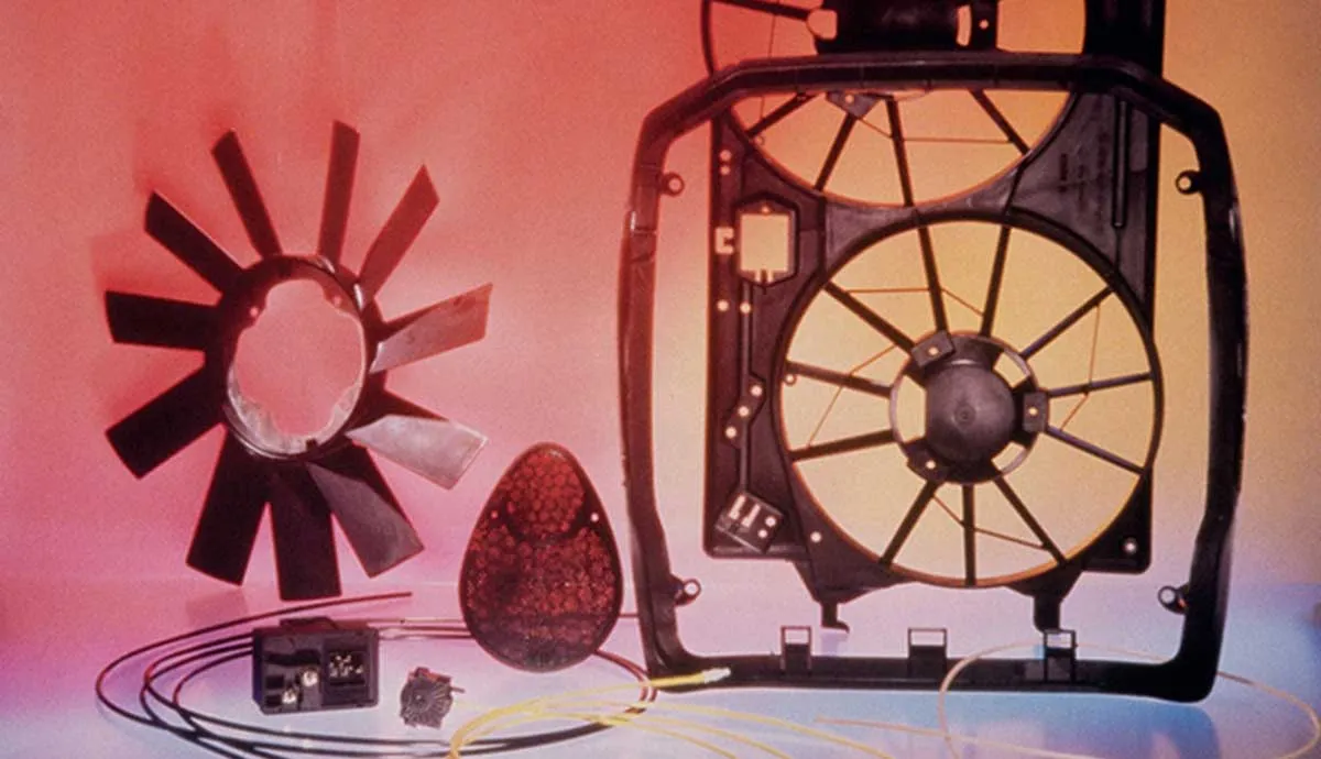 Radiator parts for automobile